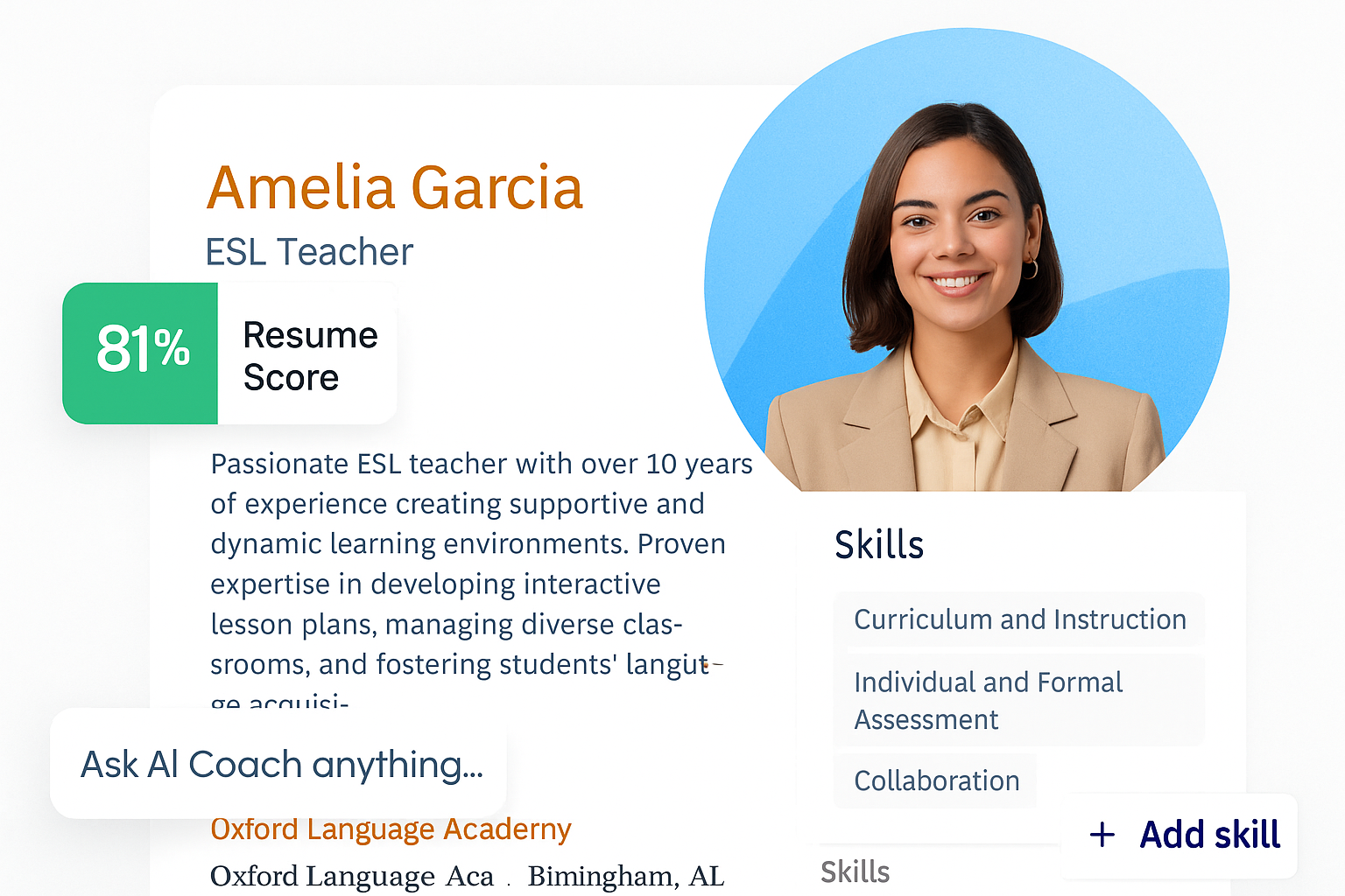 Professional resume template