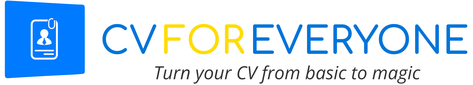 CV For Everyone Logo